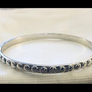 Kate Spade Silver Dot Bangle
